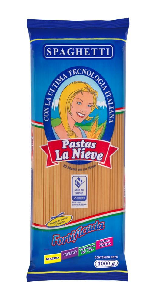 SPAGUETTI LA NIEVE X 1000