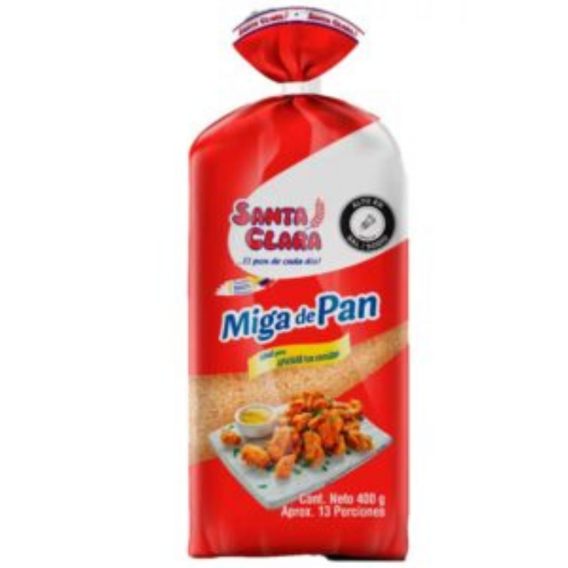 MIGA DE PAN X 400G - SANTA CLARA