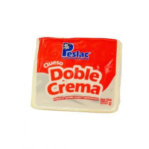 QUESO DOBLE CREMA TAJADO X 250GR- PESLAC