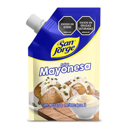 SALSA DE MAYONESA  X 170G SAN JORGE